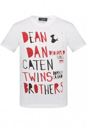 Printed t-shirt with rips, zdjęcie 1 Printed t-shirt with rips od Dsquared2